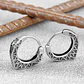 Aros Vikingos Geométricos, Acero Inoxidable, Unisex - Miniatura 3