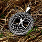 Collar Vikingo Árbol De La Vida, Acero Inox., Unisex - Miniatura 2