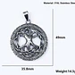 Collar Vikingo Árbol De La Vida, Acero Inox., Unisex - Miniatura 3