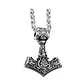 Collar Vikingo Mjölnir Valknut-flecha, Acero Inoxidable - Miniatura 6