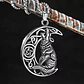 Collar Vikingo Fenrir Luna, Acero Inoxidable - Miniatura 3