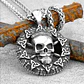 Collar Viking Skull, Acero Inoxidable, Hombre - Miniatura 2