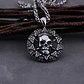 Collar Viking Skull, Acero Inoxidable, Hombre - Miniatura 4