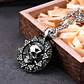 Collar Viking Skull, Acero Inoxidable, Hombre - Miniatura 5