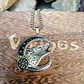 Collar Vikingo Fenrir Moon, Acero Inoxidable, Hombre - Miniatura 2