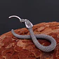 Aros Serpiente Punk Rock, Acero Inoxidable 316l, Mujer - Miniatura 3