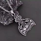 Collar Vikingo Drakkar-lobos, Acero Inoxidable, Hombre - Miniatura 3