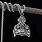 Collar Vikingo Drakkar-lobos, Acero Inoxidable, Hombre - Miniatura 6