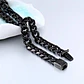 Pulsera Acero Trenzado Eslabón Cubano, Estilo Vintage - Miniatura 5