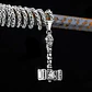 Collar Vikingo Mjölnir, Tamaño Pequeño Con Símbolo Valknut - Miniatura 4