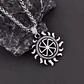 Collar Vikingo Sol Kolovrat, Acero Inoxidable, Unisex - Miniatura 5