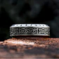 Anillo Siggy Nudo Y Runas, Acero Inoxidable, Unisex - Miniatura 5