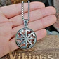 Collar Vikingo Kolovrat, Acero Inoxidable, Hombre-mujer - Miniatura 3