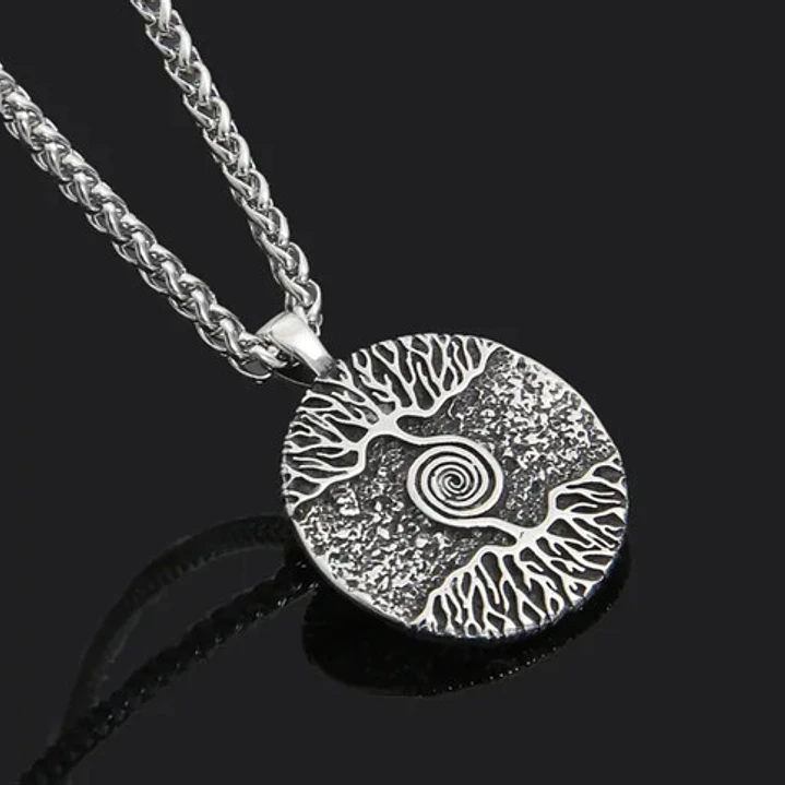 Collar Dunka Árbol De La Vida Acero Inoxidable 3