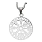 Collar Vikingo Runa Vegvísir, Acero Inoxidable, Hombre - Miniatura 1