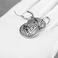Aros Vikingos Valknut, Acero Inoxidable, Unisex - Miniatura 5