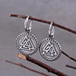 Aros Vikingos Valknut, Acero Inoxidable, Unisex - Miniatura 8