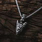 Collar Vikingo Punta De Lanza Valknut, Acero Inoxidable - Miniatura 6