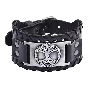 Pulsera Vikinga Yggdrasil O Árbol De La Vida, Hombre