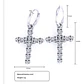 Aros Rock Cruz De Calaveras, Acero Inoxidable, Unisex - Miniatura 6