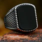 Anillo Classic France, Acero Inoxidable Y Ónix, Hombre - Miniatura 5