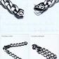 Pulsera Eslabón Cubano-nudo, Acero Inoxidable, Hombre - Miniatura 4