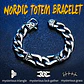 Pulsera Eslabón Cubano-nudo, Acero Inoxidable, Hombre - Miniatura 7