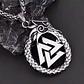 Collar Vikingo Valknut-dragón Nórdico, Acero Inoxidable - Miniatura 5