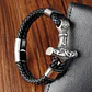 Pulsera Cuero Mjolnir, con Martillo Thor Acero Inox. - Miniatura 3