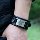 Pulsera Vikinga Fenrir, Cuero Vegano Negro O Café - Miniatura 2