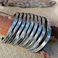 Brazalete Vikingo Runas Nórdicas, Acero Inoxidable Torcido - Miniatura 8