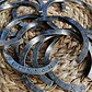 Brazalete Vikingo Runas Nórdicas, Acero Inoxidable Torcido - Miniatura 9