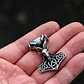Collar Vikingo Mjölnir-macho Cabrío, Acero Inoxidable - Miniatura 2