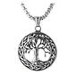 Collar Vikingo Árbol De La Vida, Acero Inoxidable, Unisex - Miniatura 1