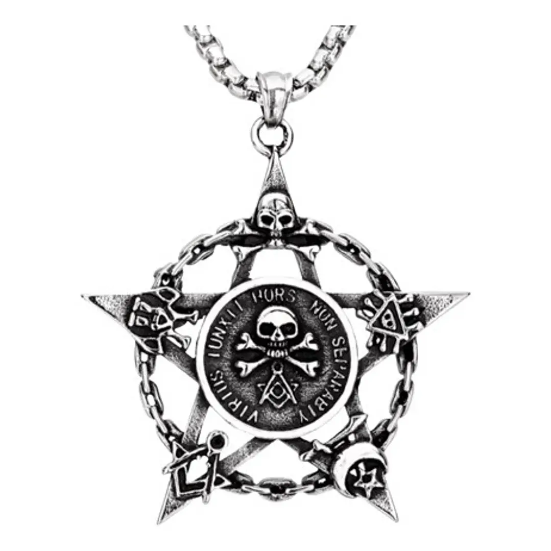 Collar martillo y lobos 1