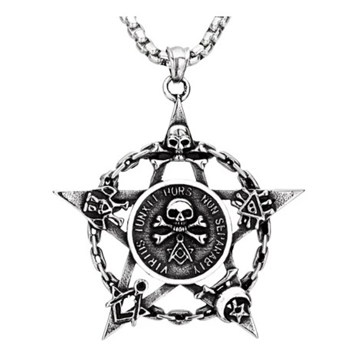 Collar martillo y lobos 1