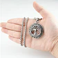 Collar Vikingo Árbol De La Vida, Acero Inoxidable, Unisex - Miniatura 3