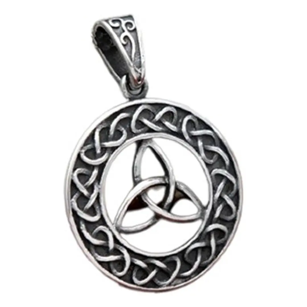 Collar Nudo Celta, Acero Inoxidable, Unisex 1