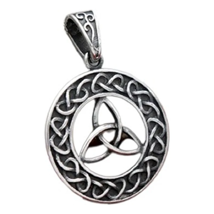 Collar Nudo Celta, Acero Inoxidable, Unisex 1