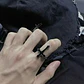 Anillo Big Cross, Acero Inoxidable, Unisex - Miniatura 3