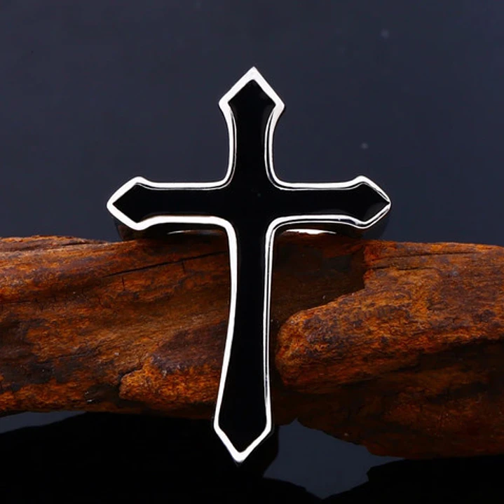 Anillo Big Cross, Acero Inoxidable, Unisex 4