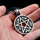 Collar Pentagrama, Acero Inoxidable, Unisex - Miniatura 2