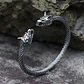 Brazalete Vikingo Fenrir, Acero Inoxidable, Hombre - Miniatura 2
