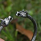 Brazalete Vikingo Fenrir, Acero Inoxidable, Hombre - Miniatura 4
