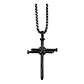 Collar Cross Of Nails, Acero Inoxidable, Hombre - Miniatura 1