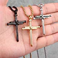Collar Cross Of Nails, Acero Inoxidable, Hombre - Miniatura 2