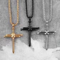 Collar Cross Of Nails, Acero Inoxidable, Hombre - Miniatura 3