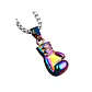 Collar Guante Boxeo, Acero Inoxidable Tornasol, Unisex - Miniatura 1