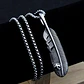Collar Big Feather, Acero Inoxidable, Hombre - Miniatura 3