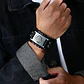 Pulsera Vikinga Valknut, Cuero Vegano Negro O Café - Miniatura 2